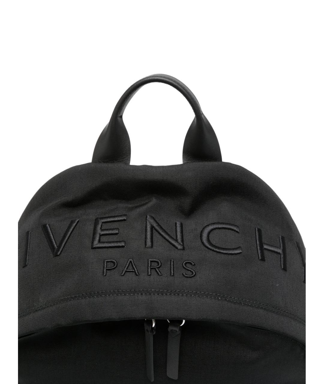 GIVENCHY Черный синтетический рюкзак, фото 4