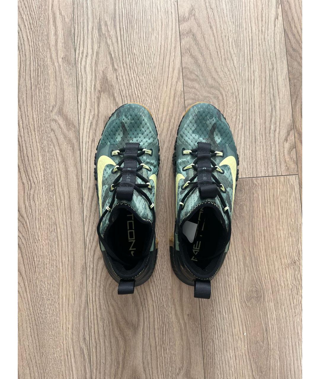 NIKE Хаки низкие кроссовки / кеды, фото 2