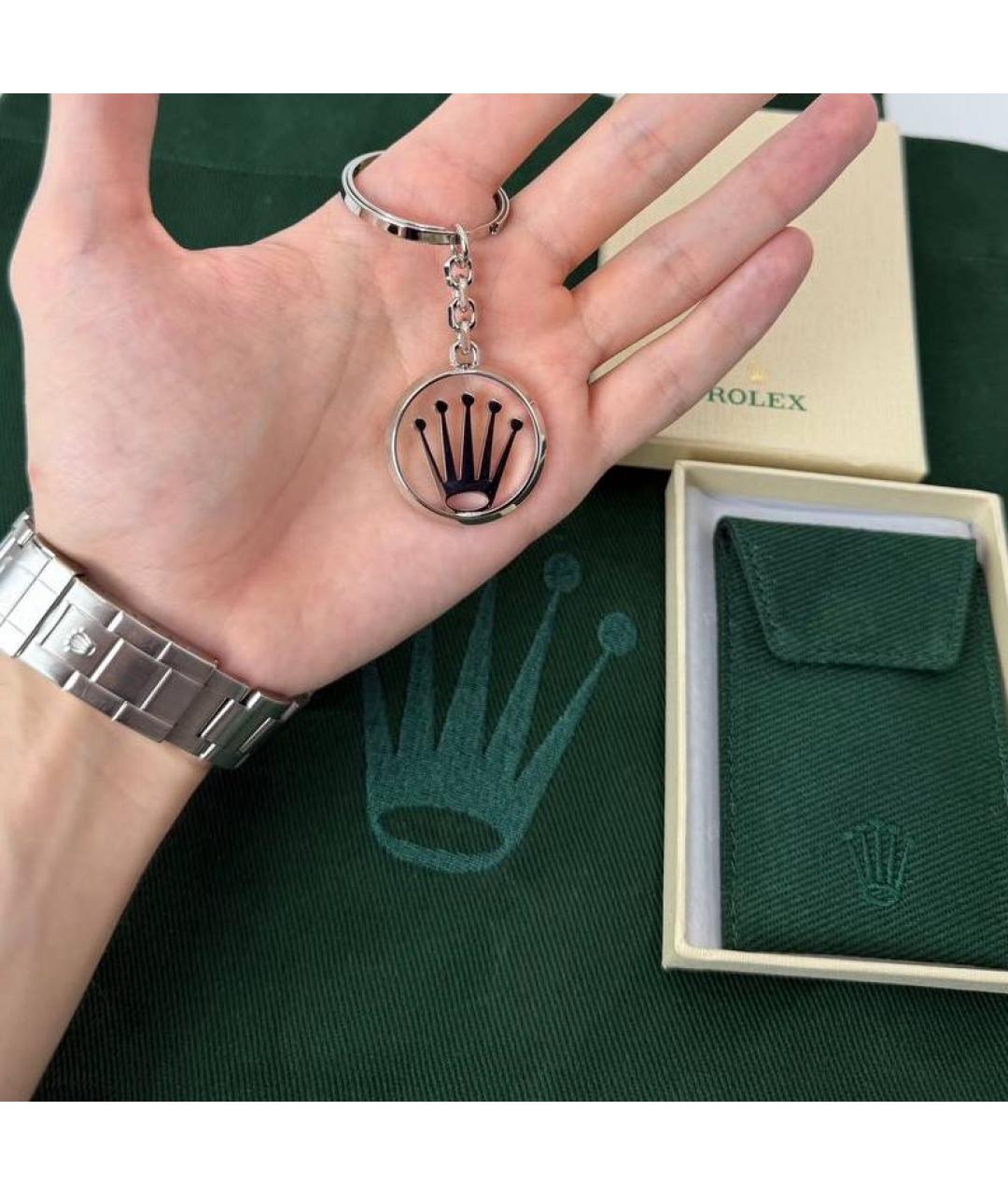 ROLEX Серебряный брелок, фото 3
