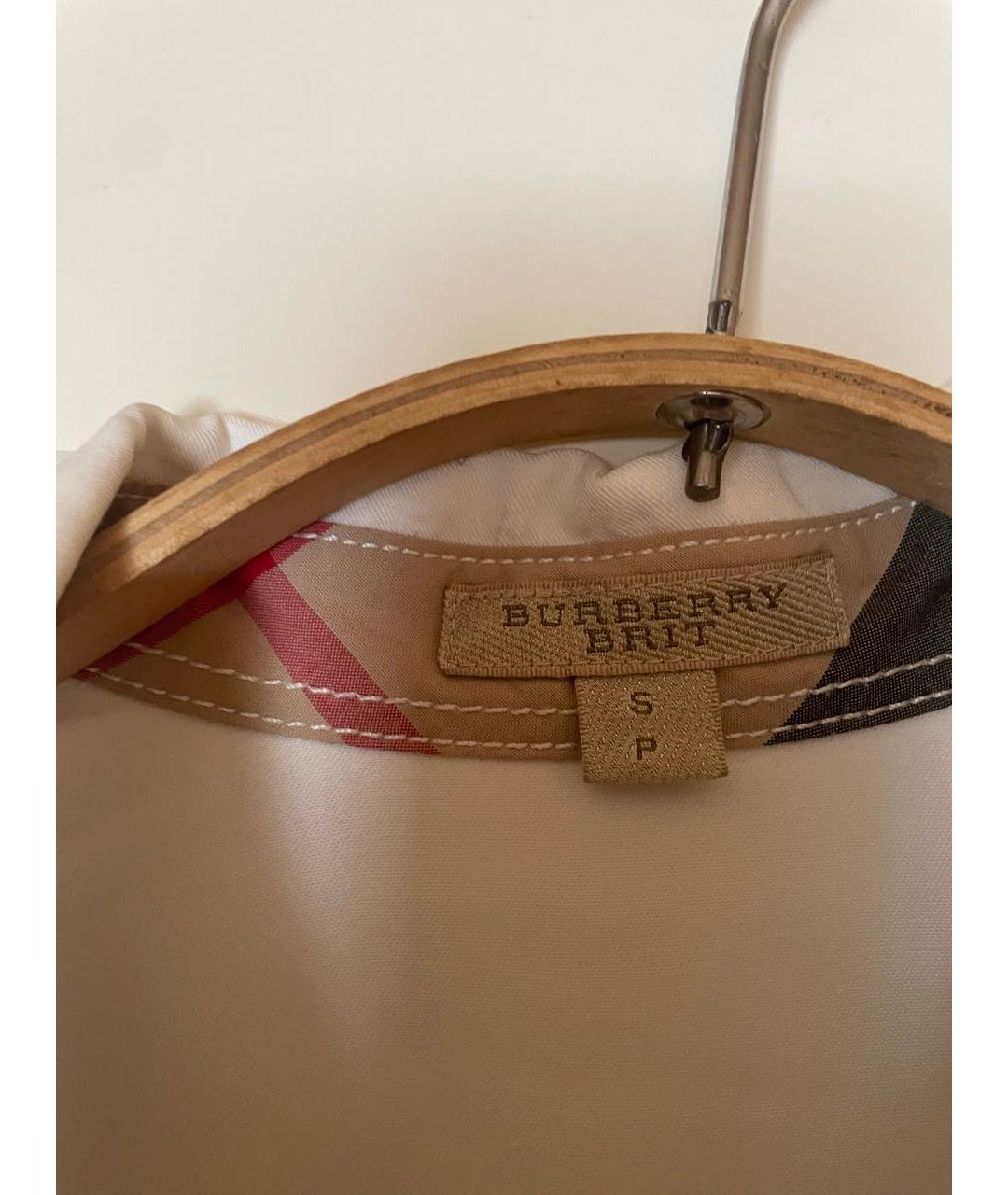 BURBERRY Белая лиоцелловая рубашка, фото 3