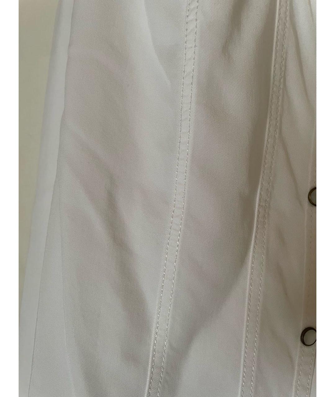 BURBERRY Белая лиоцелловая рубашка, фото 4