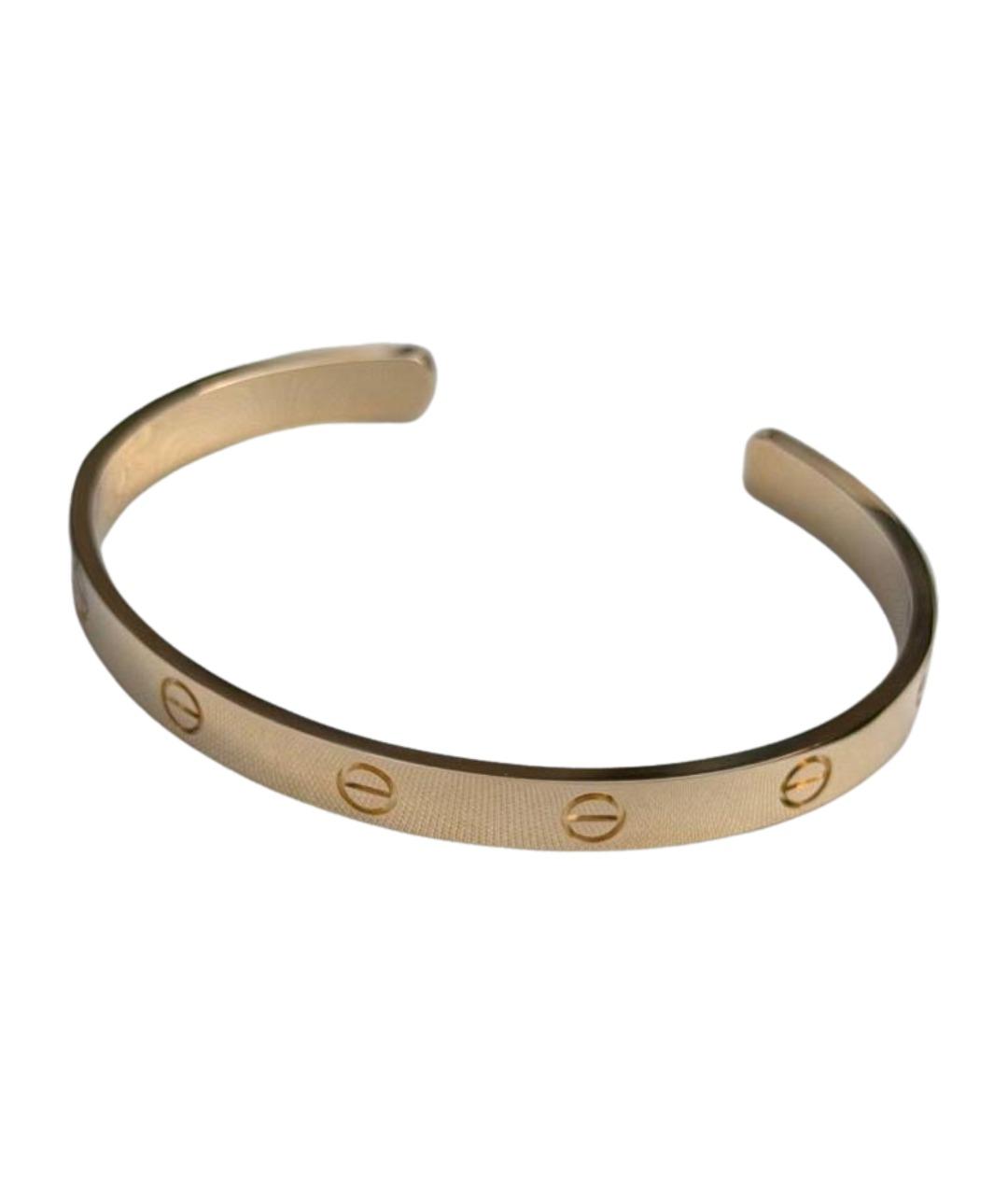 CARTIER Золотой браслет из желтого золота, фото 1