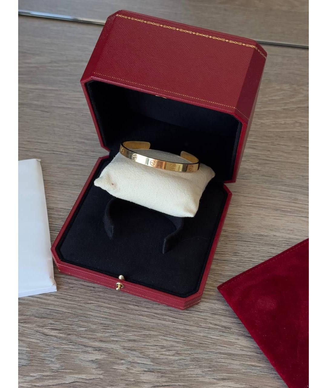 CARTIER Золотой браслет из желтого золота, фото 2