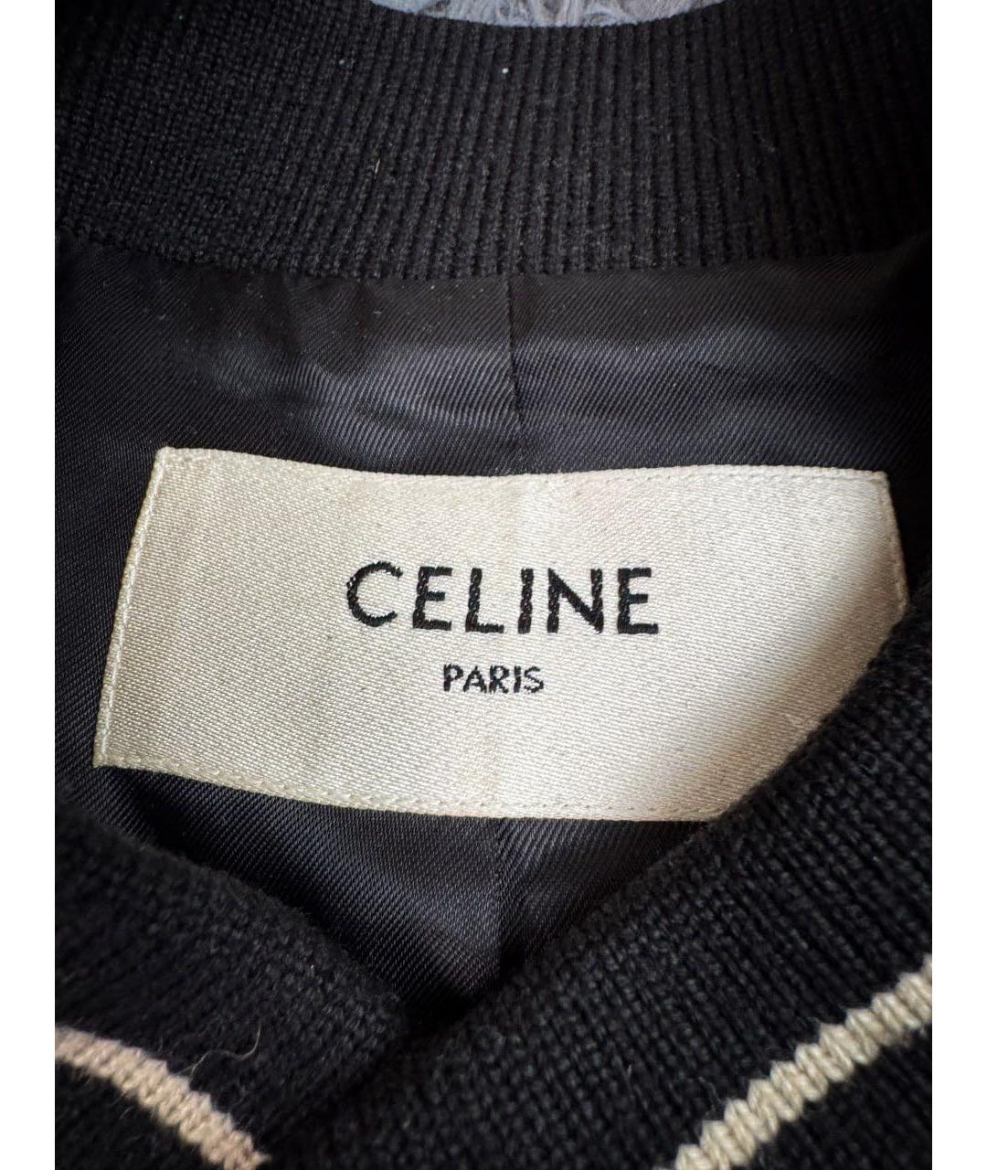 CELINE Серая шерстяная куртка, фото 6