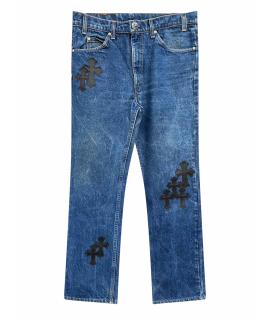 CHROME HEARTS Прямые джинсы