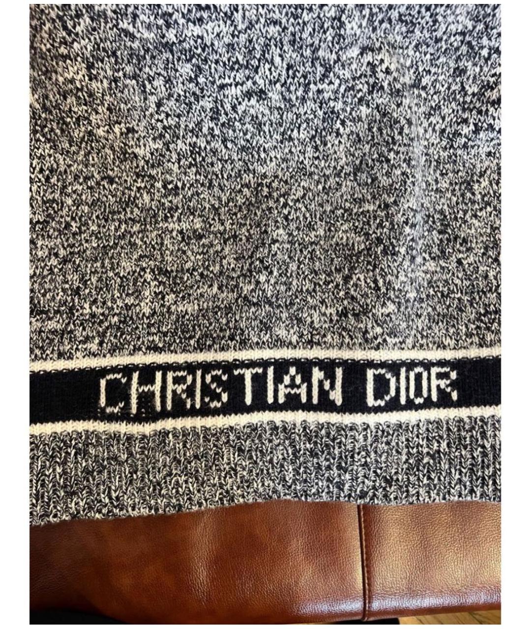 CHRISTIAN DIOR Мульти шарф, фото 3