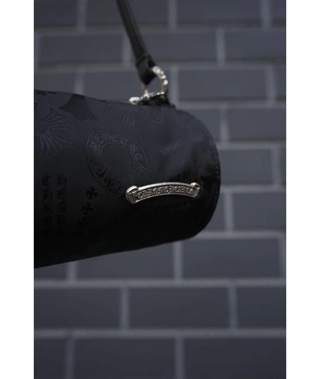 CHROME HEARTS Черная нейлоновая сумка с короткими ручками, фото 6