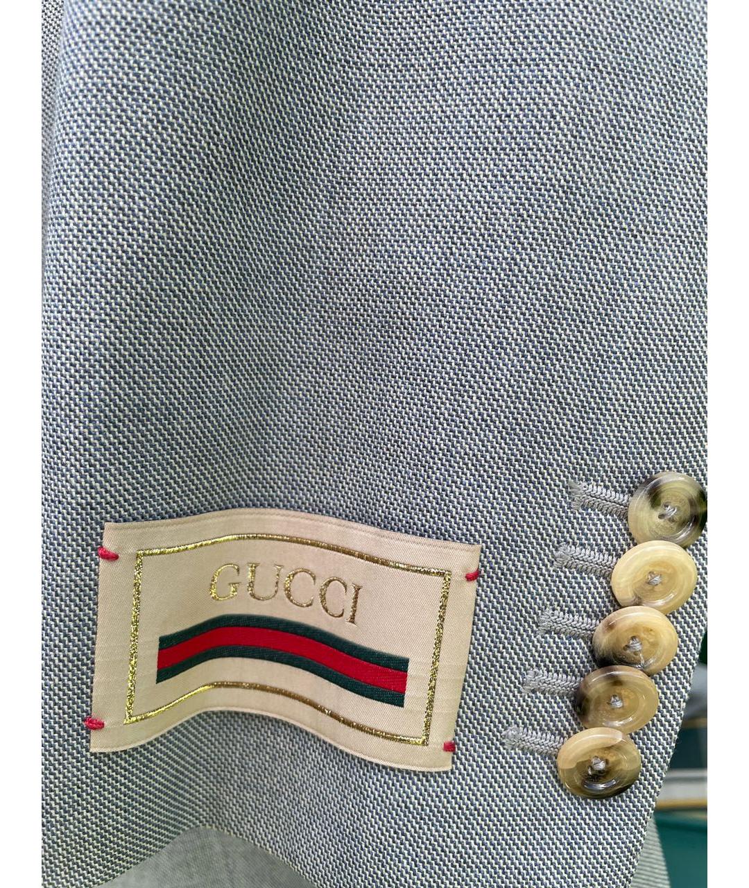 GUCCI Шерстяной костюм с брюками, фото 4