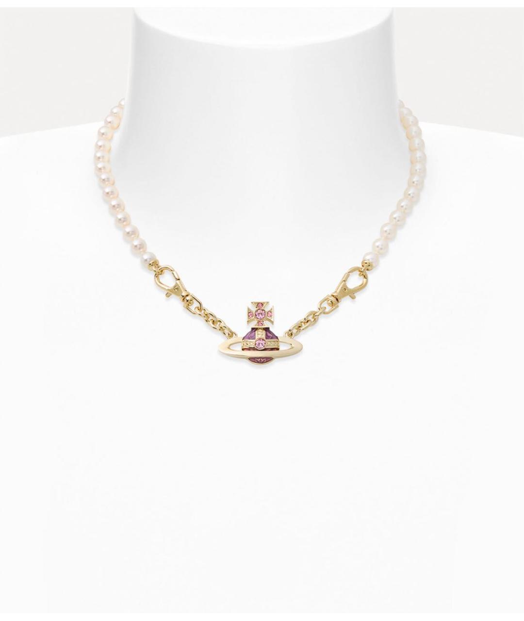 VIVIENNE WESTWOOD Золотой чокер, фото 2