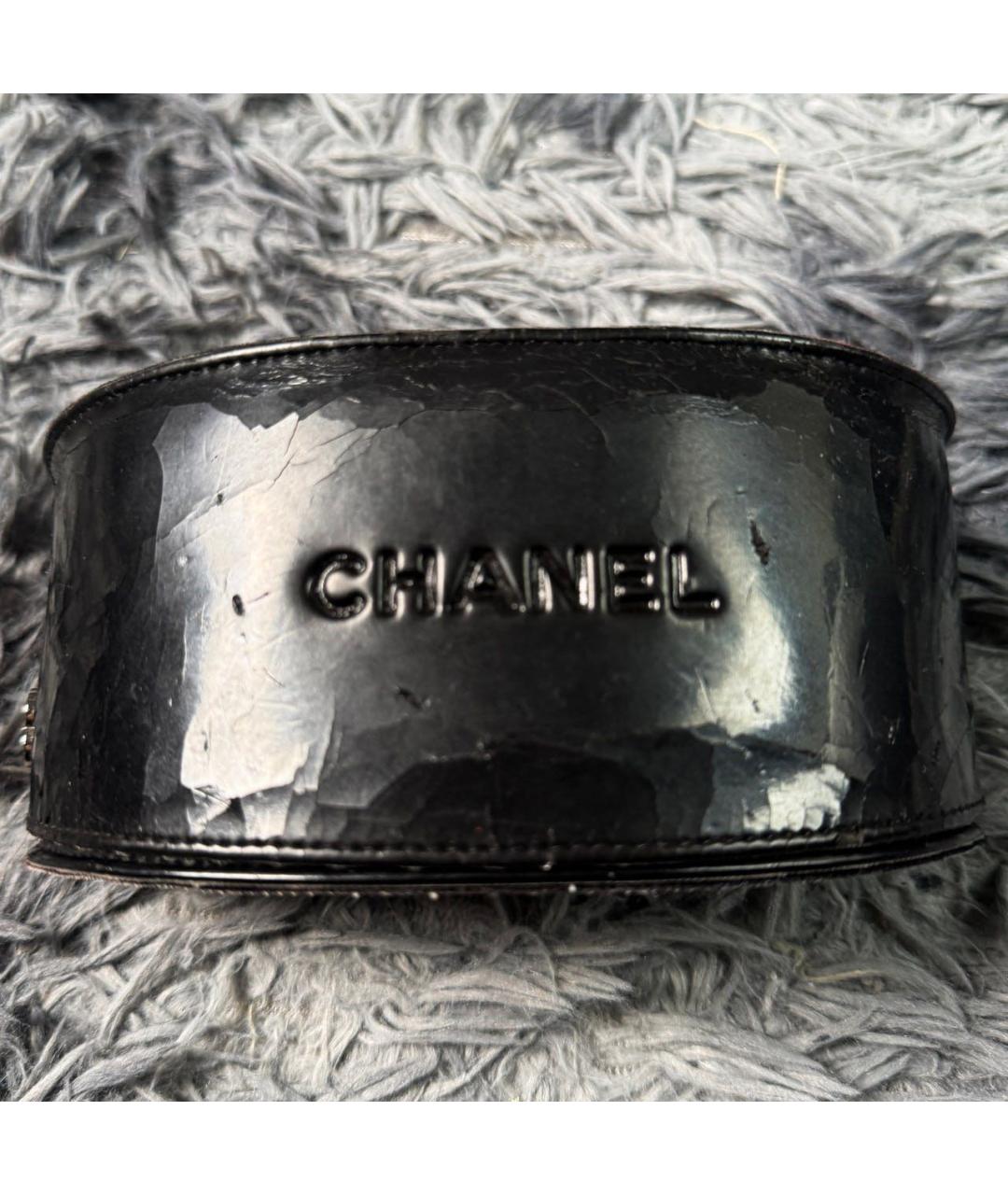 CHANEL Черные пластиковые солнцезащитные очки, фото 5