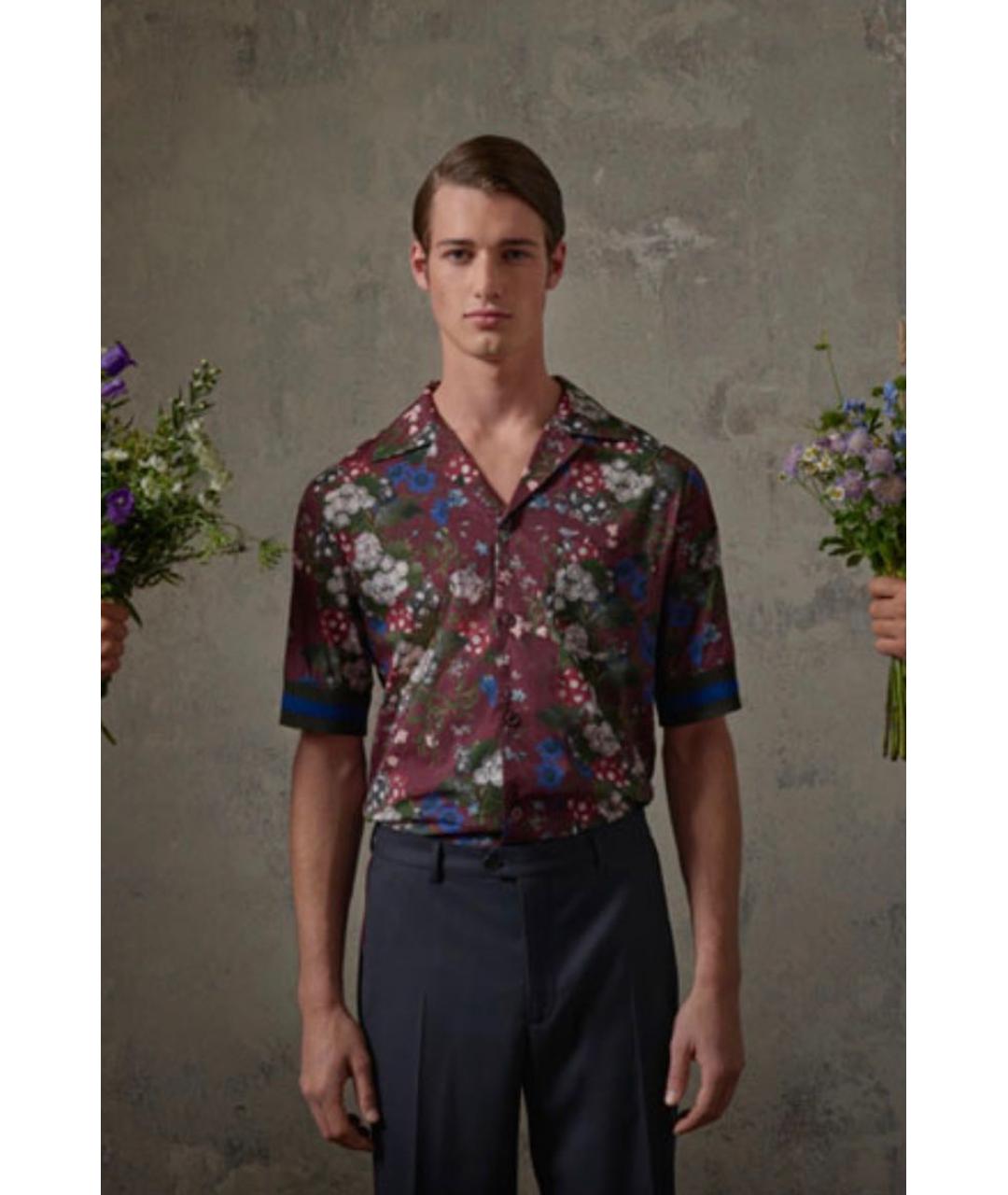 ERDEM Темно-синие шерстяные повседневные брюки, фото 4