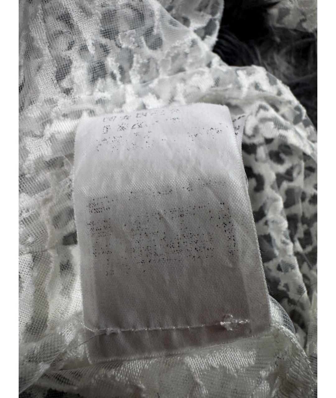 SAINT LAURENT Белая хлопковая футболка, фото 4