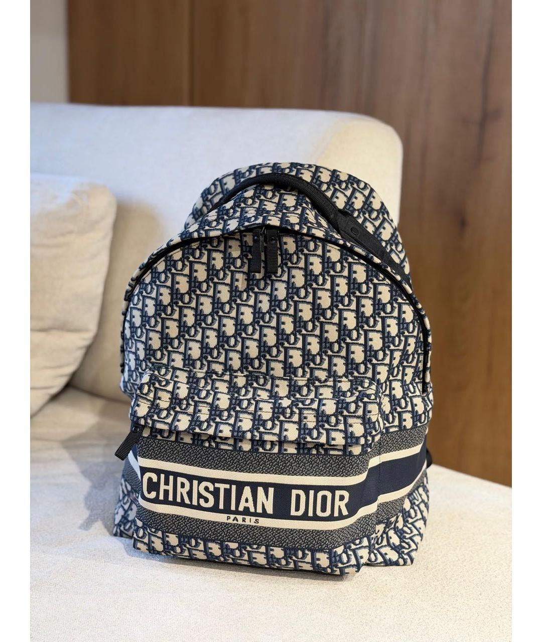 CHRISTIAN DIOR Мульти жаккардовый рюкзак, фото 4