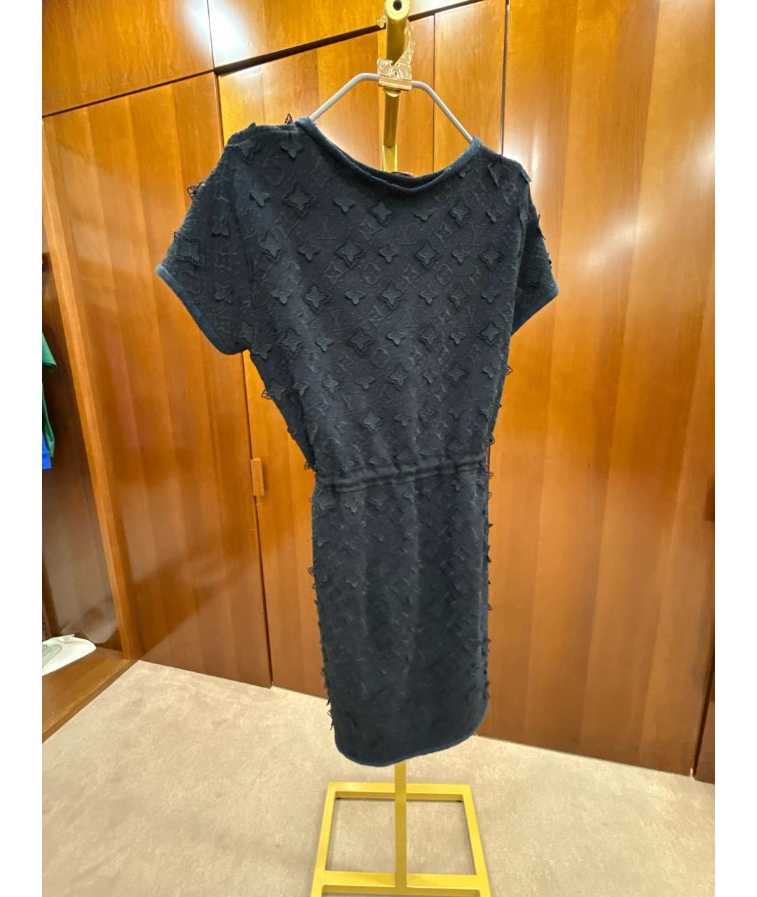 LOUIS VUITTON Черная хлопковая туника, фото 2