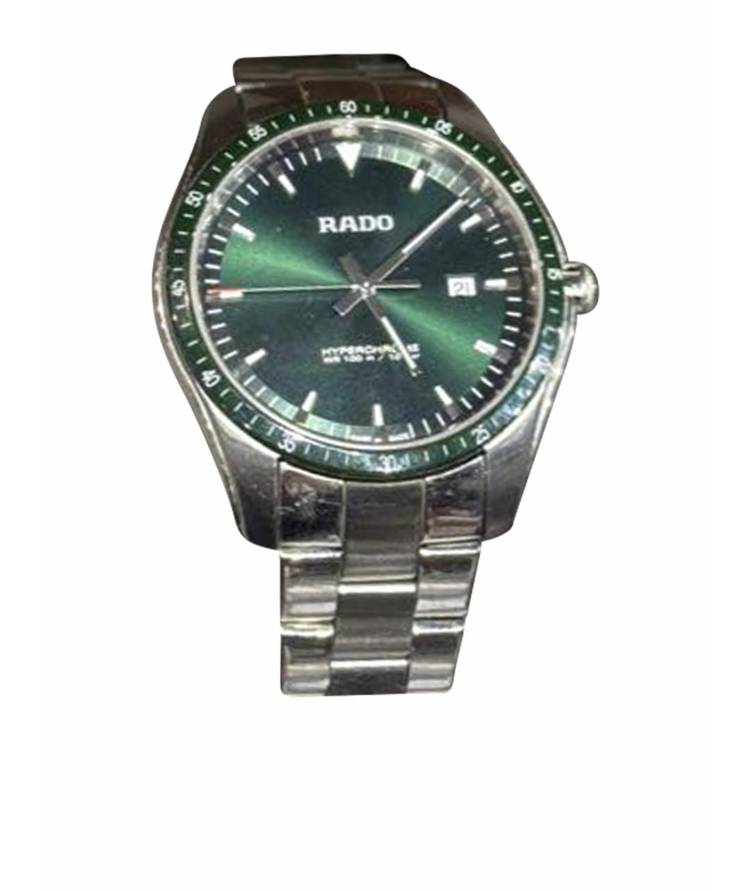 RADO Серебряные стальные часы, фото 1