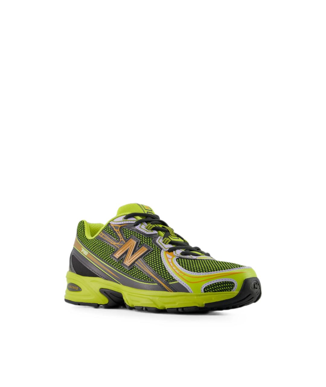 NEW BALANCE Зеленые резиновые кроссовки, фото 2