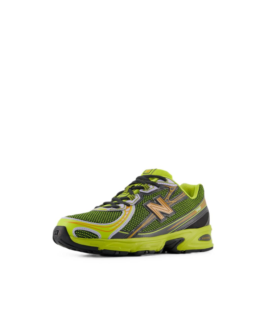 NEW BALANCE Зеленые резиновые кроссовки, фото 5