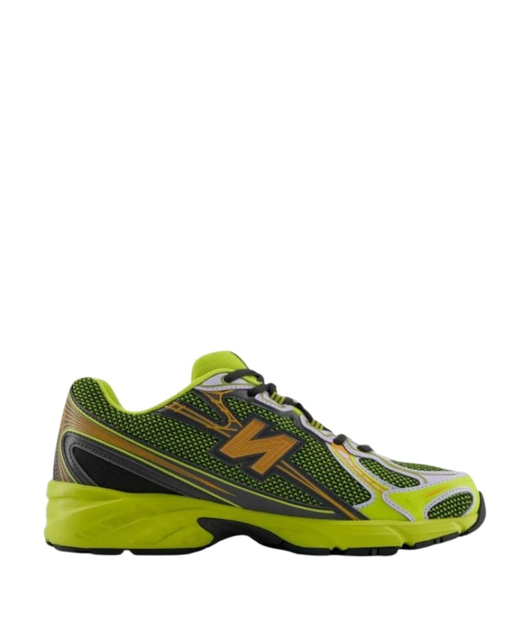 NEW BALANCE Зеленые резиновые кроссовки, фото 1