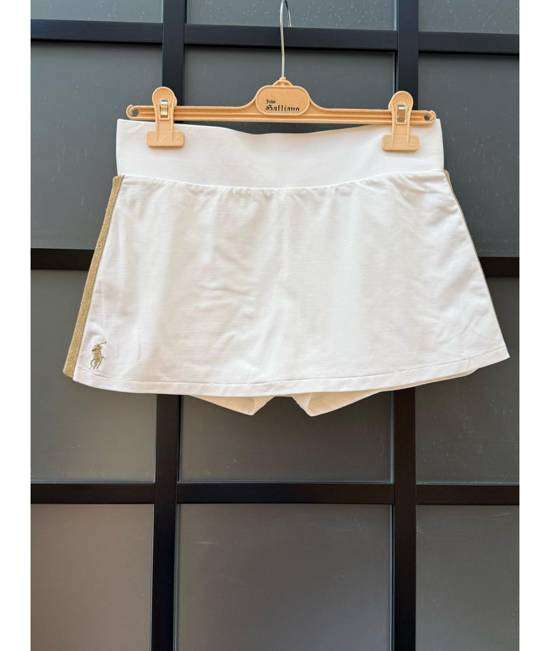 RALPH LAUREN Белый синтетический костюм с юбками, фото 2
