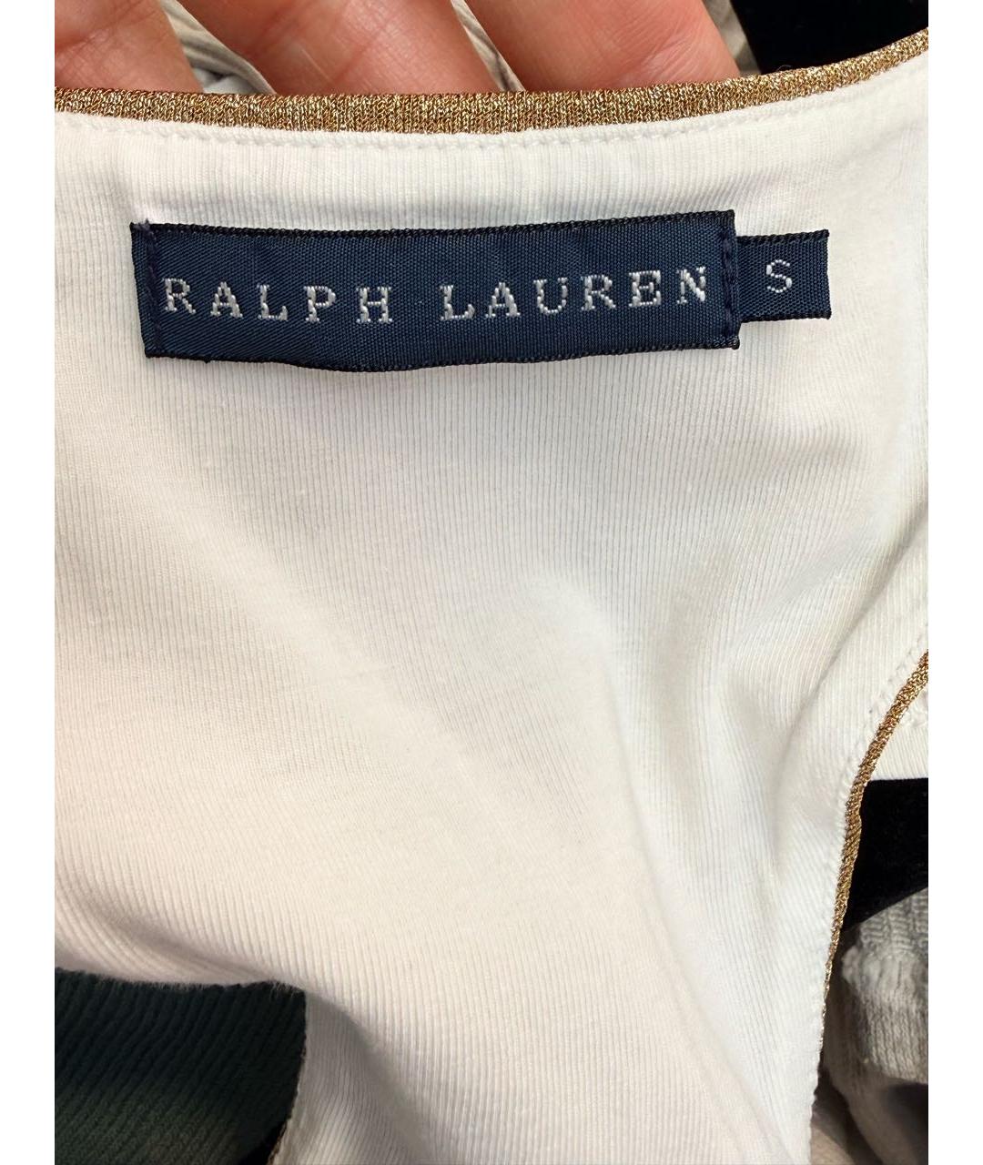 RALPH LAUREN Белый синтетический костюм с юбками, фото 4