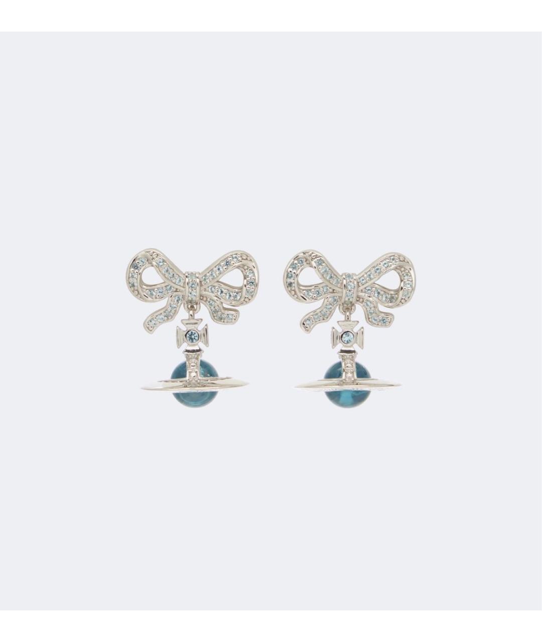VIVIENNE WESTWOOD Серебряные латунные серьги, фото 9