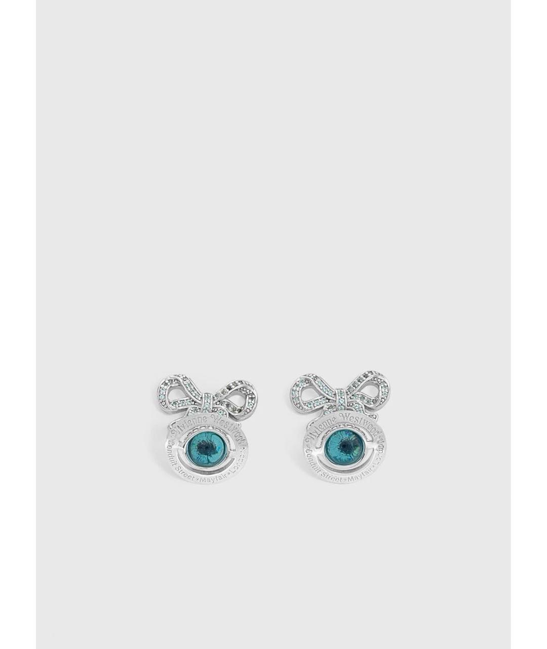 VIVIENNE WESTWOOD Серебряные латунные серьги, фото 6