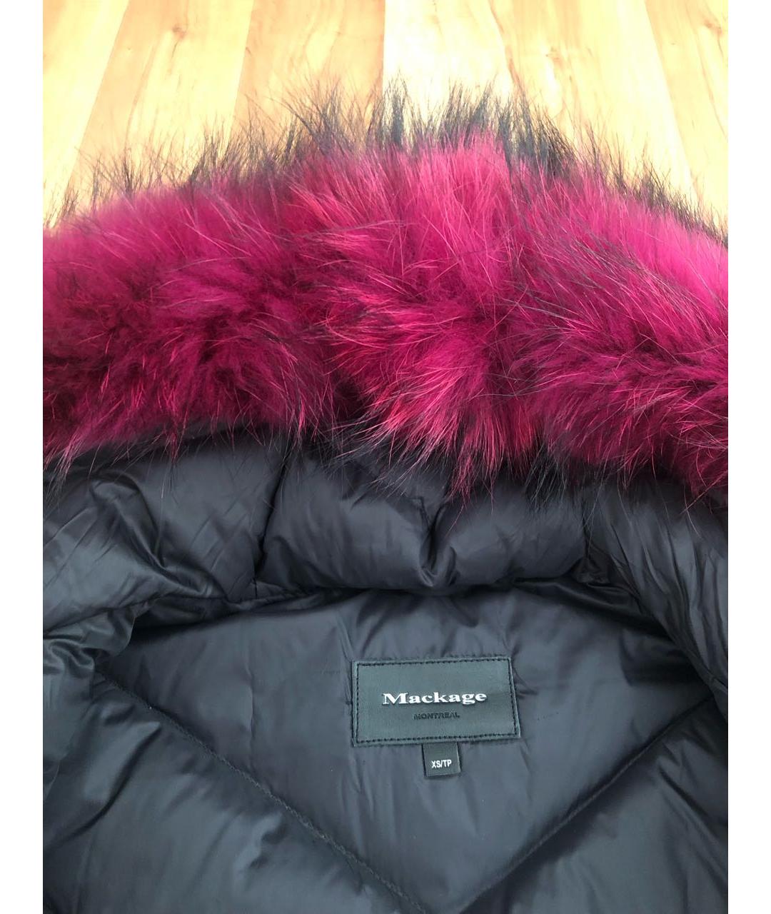 Mackage Черная полиэстеровая парка, фото 3