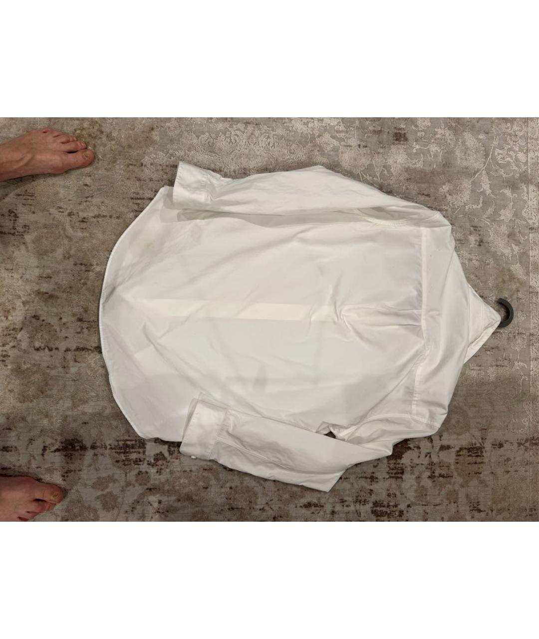 OFF-WHITE Белая хлопковая рубашка, фото 2