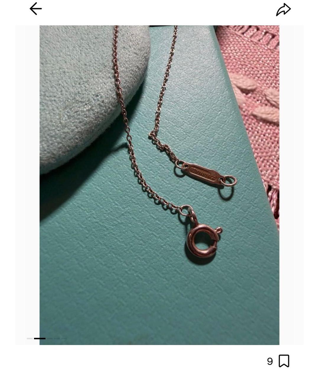 TIFFANY&CO Серебряная серебряная цепочка, фото 4