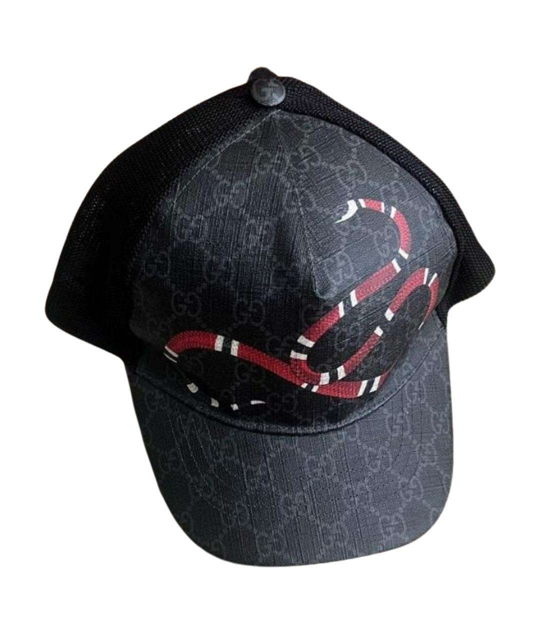 GUCCI Черная кепка/бейсболка, фото 1