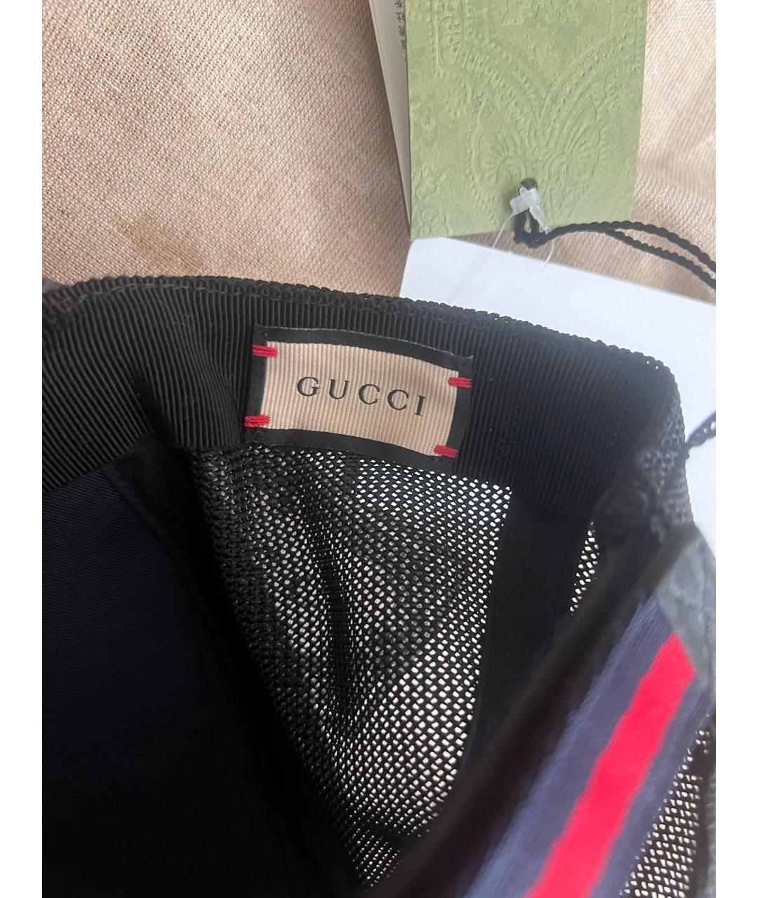 GUCCI Черная кепка/бейсболка, фото 2