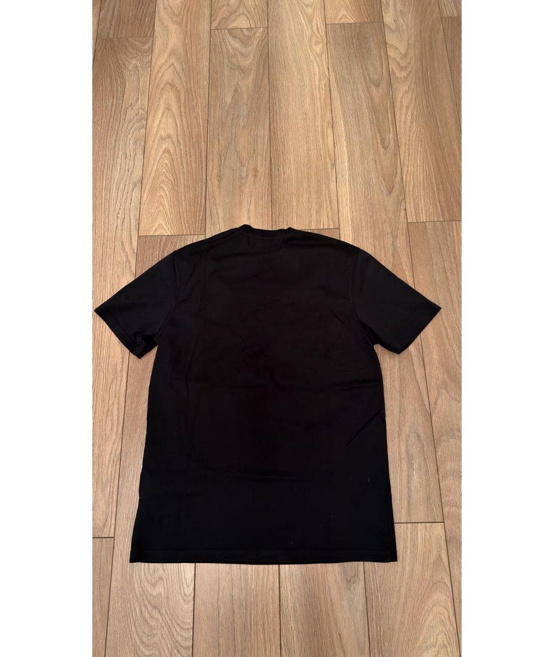 GIVENCHY Черная хлопковая футболка, фото 2