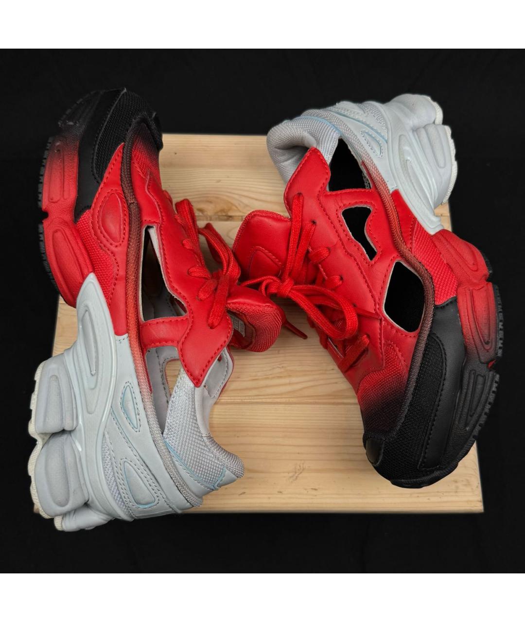 ADIDAS X RAF SIMONS Красные кроссовки, фото 4