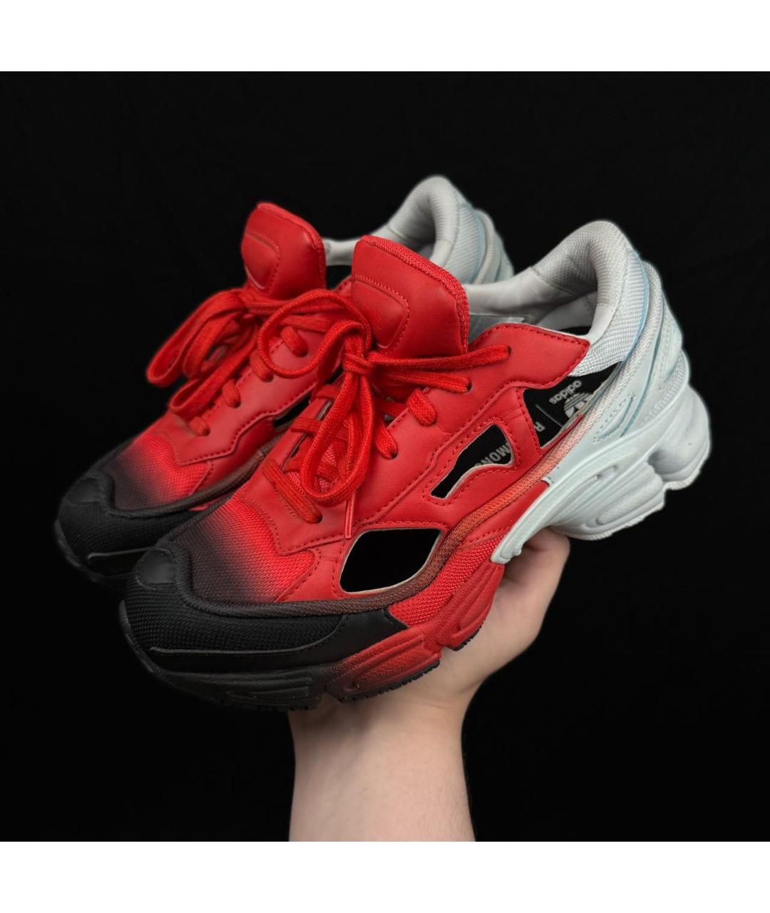 ADIDAS X RAF SIMONS Красные кроссовки, фото 2