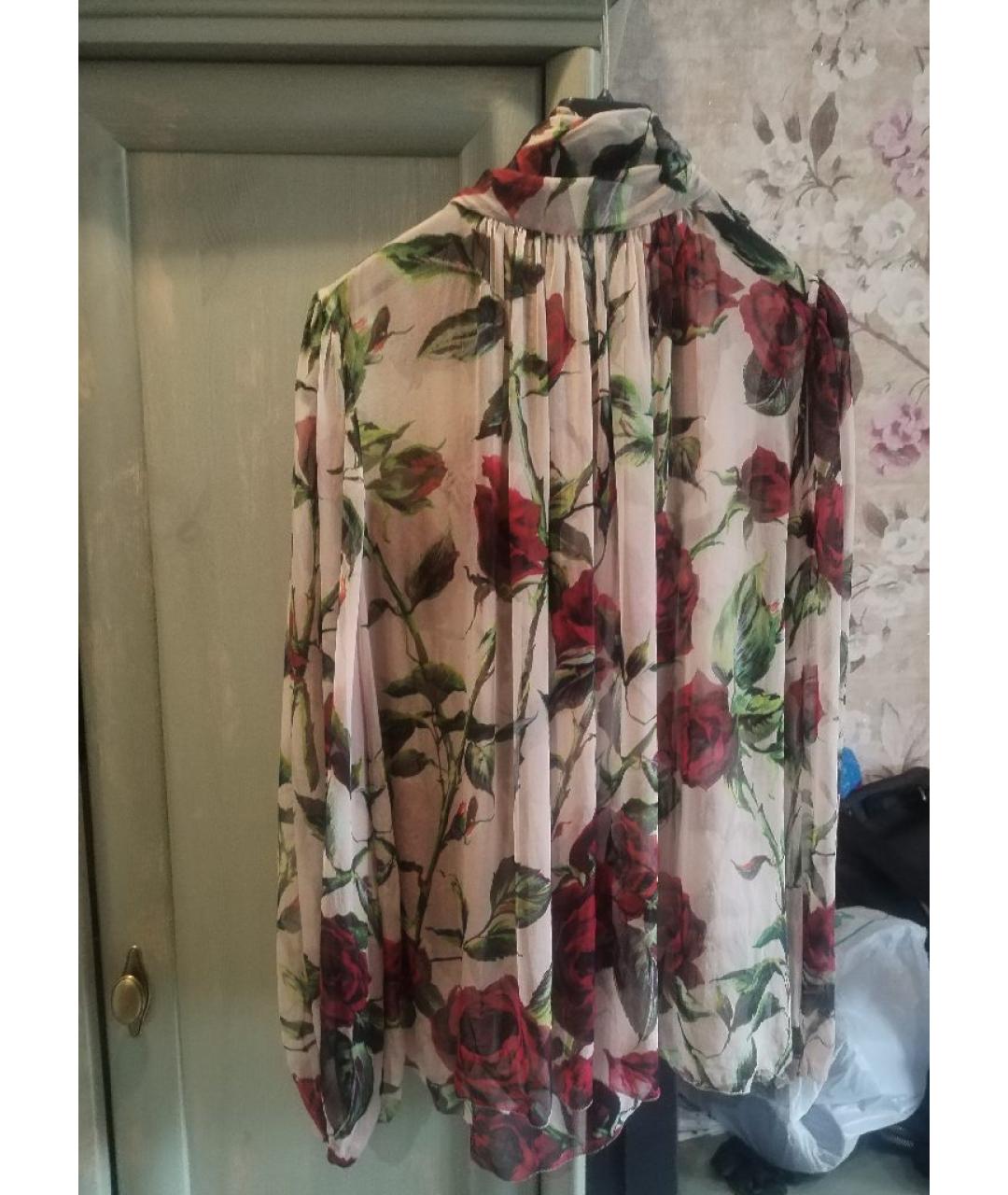 DOLCE&GABBANA Шелковая блузы, фото 2