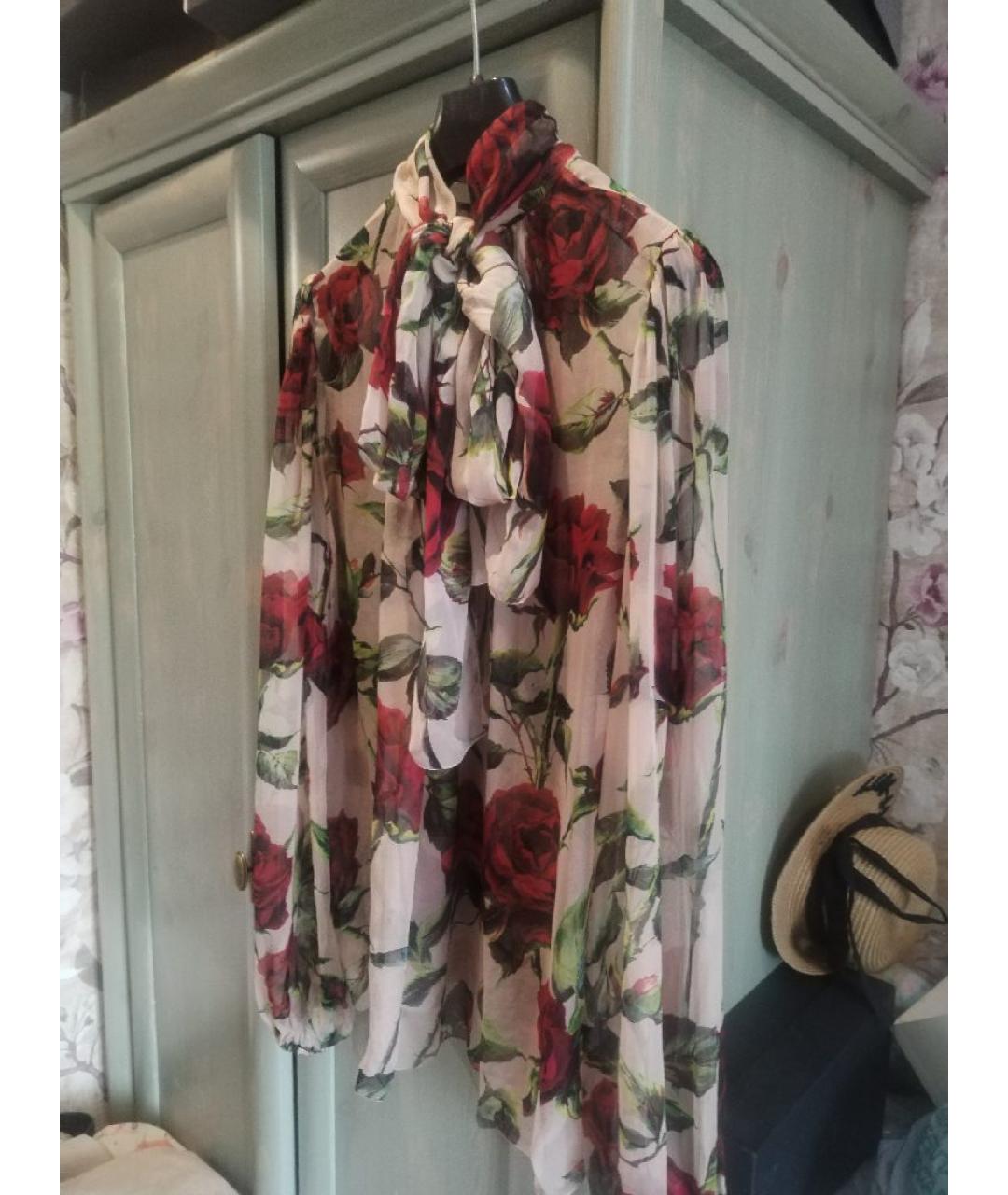 DOLCE&GABBANA Шелковая блузы, фото 3