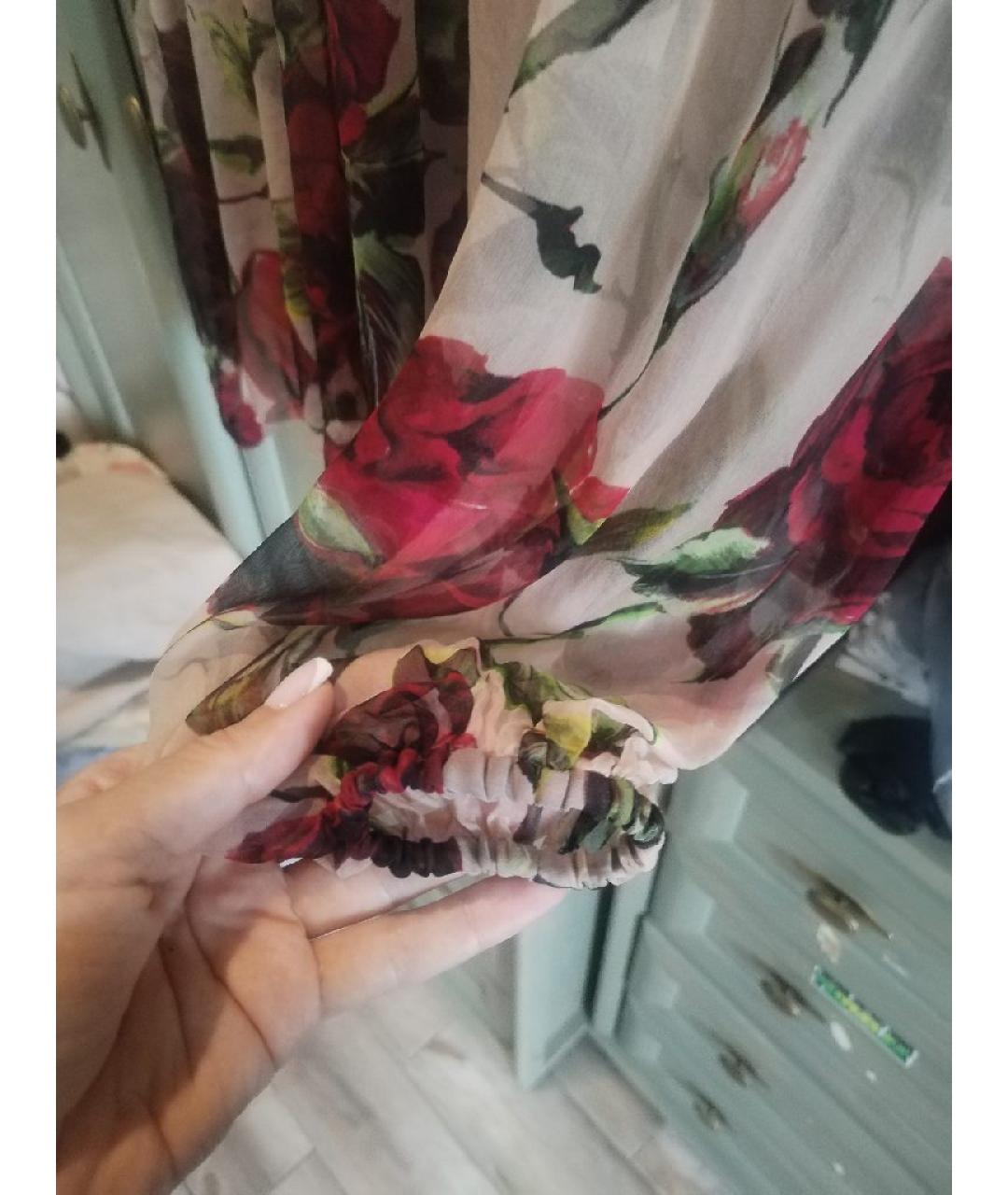 DOLCE&GABBANA Шелковая блузы, фото 5