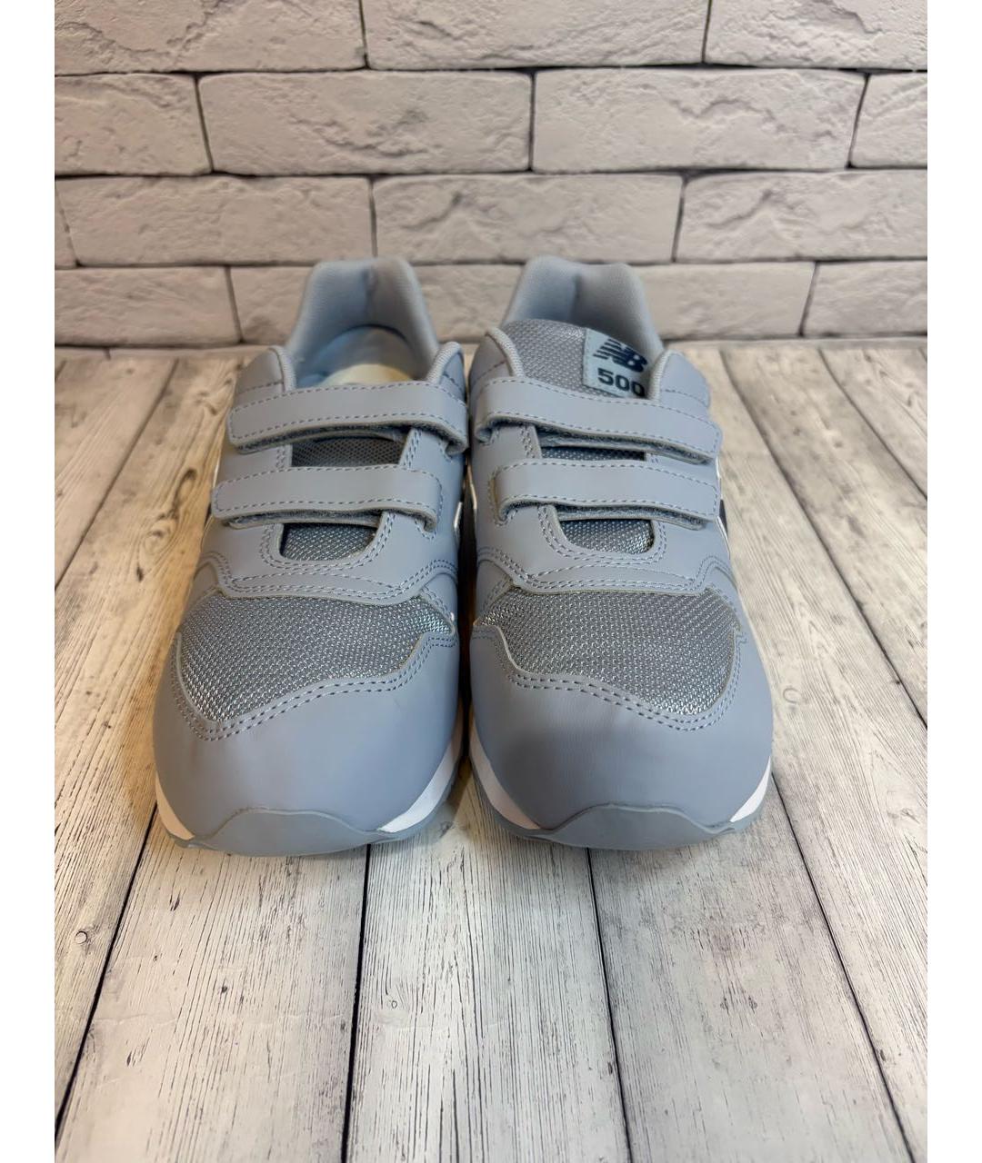 NEW BALANCE Голубые низкие кроссовки / кеды, фото 3