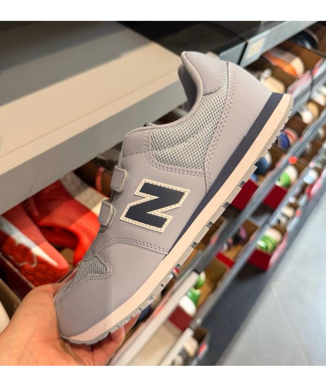 NEW BALANCE Голубые низкие кроссовки / кеды, фото 7