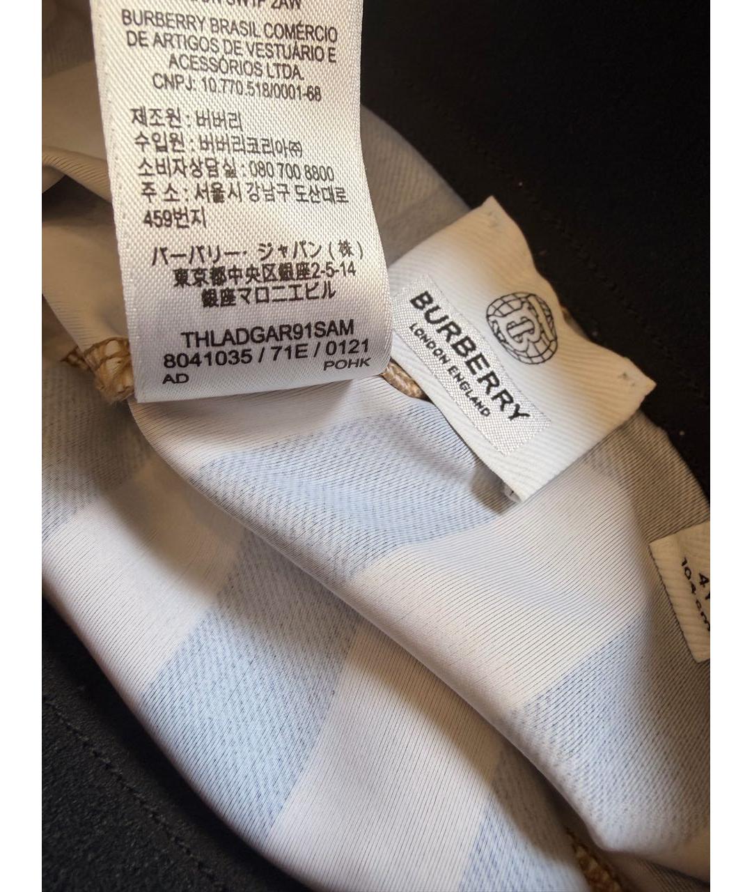 BURBERRY Коричневые брюки и шорты, фото 5