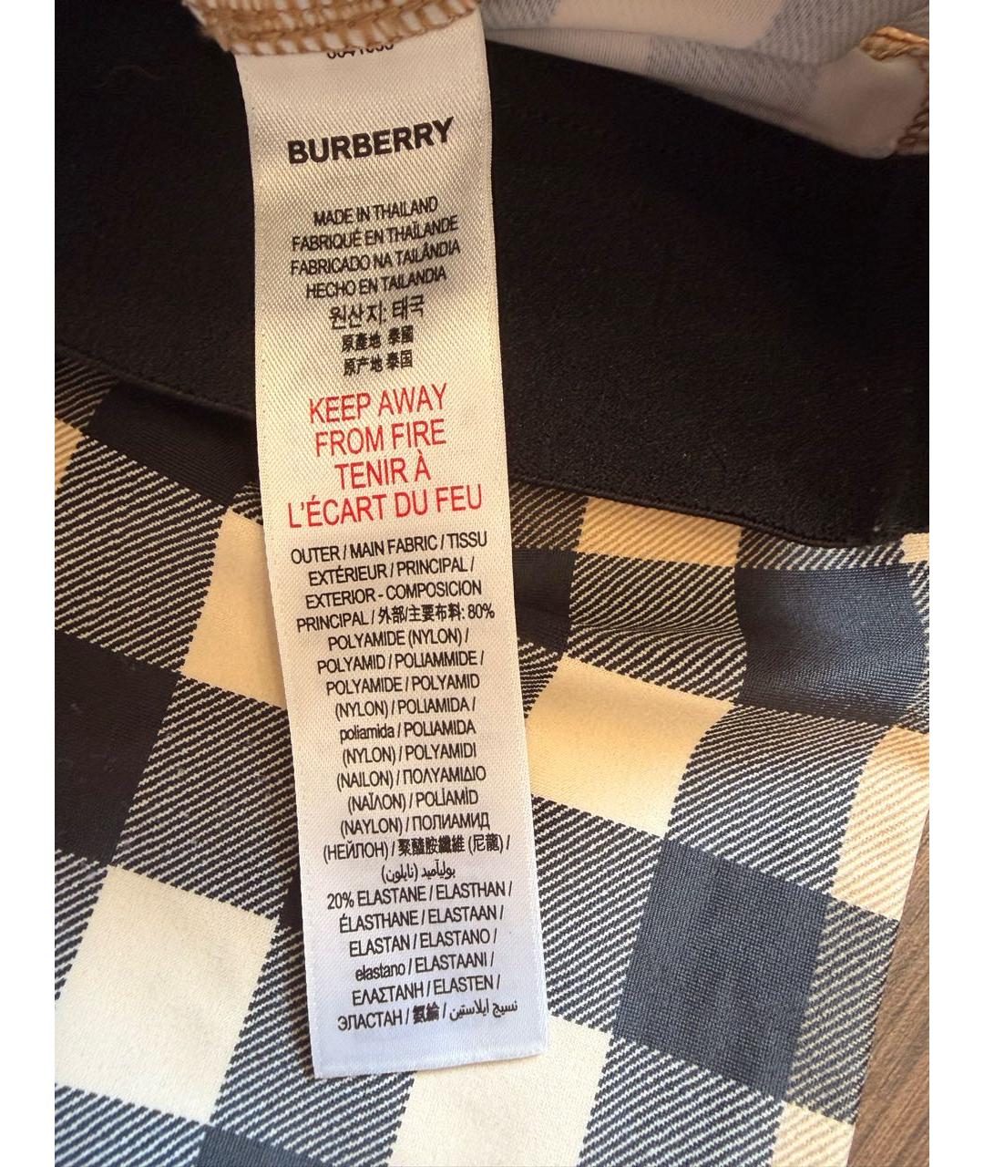 BURBERRY Коричневые брюки и шорты, фото 6