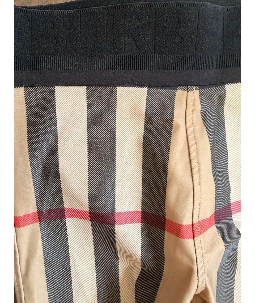 BURBERRY Коричневые брюки и шорты, фото 4
