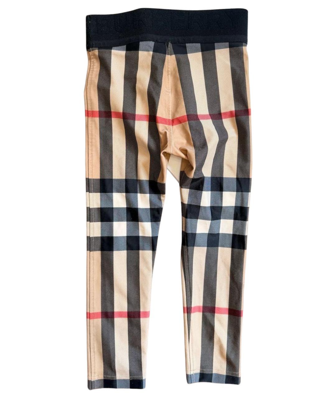 BURBERRY Коричневые брюки и шорты, фото 1