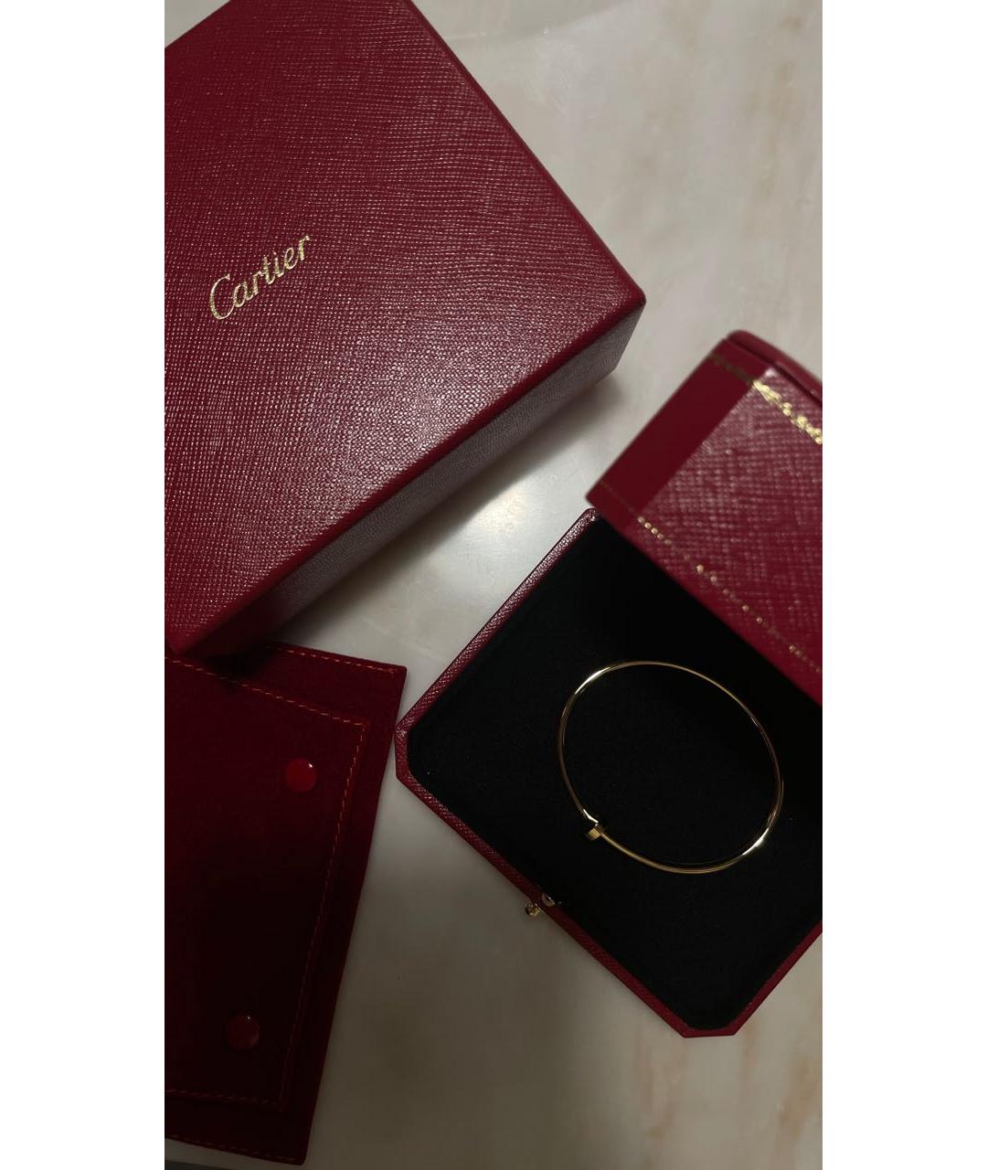 CARTIER Золотой браслет из желтого золота, фото 4