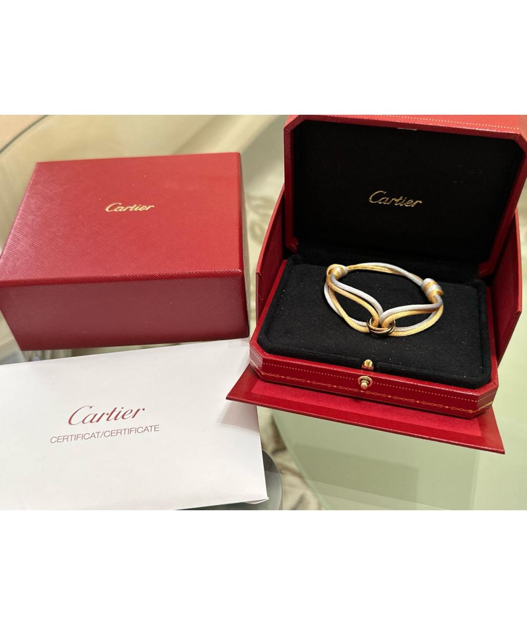 CARTIER Серебряный браслет из белого золота, фото 3