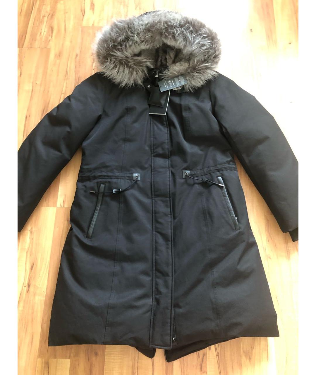 Mackage Черная хлопковая парка, фото 5