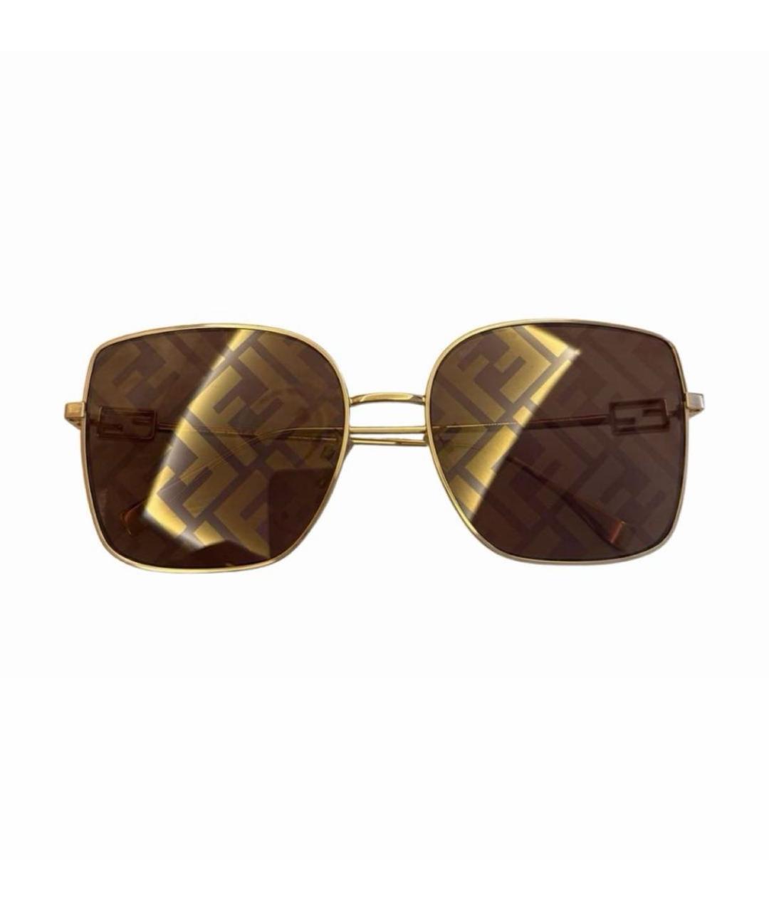 FENDI Мульти солнцезащитные очки, фото 5