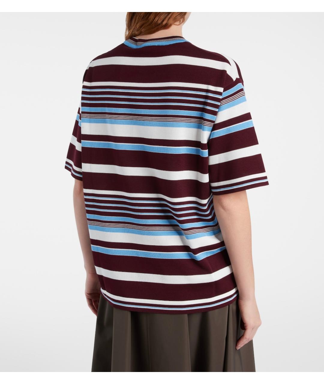 PRADA Мульти хлопковая футболка, фото 4