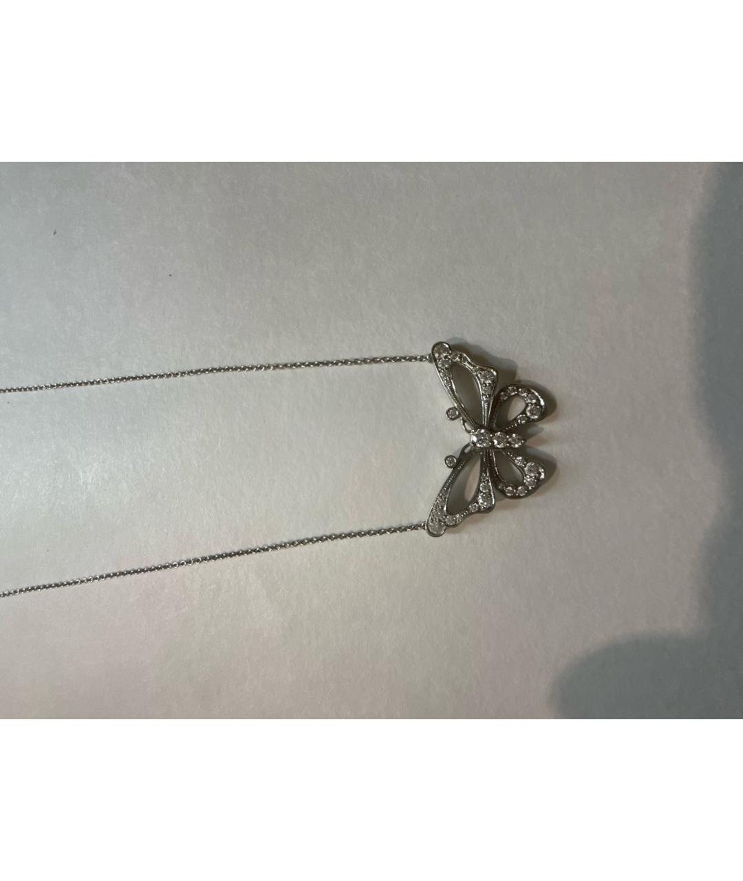 TIFFANY&CO Белая платиновая подвеска, фото 5