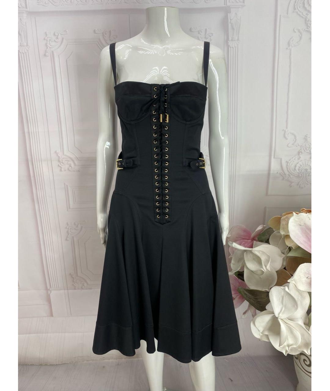 DOLCE&GABBANA Черное платье, фото 5